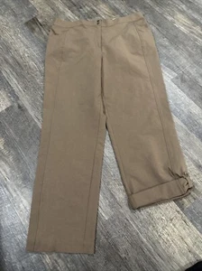 Sahalie Nylon leichte Tech Hike Athleisur braune Damenhose 16 38 "X33" - Bild 1 von 7