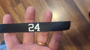 2021-22 Boston Celtics 24 Sam Jones Memorial Stripe Band Ribbon Patch for Jersey - Picture 1 of 5