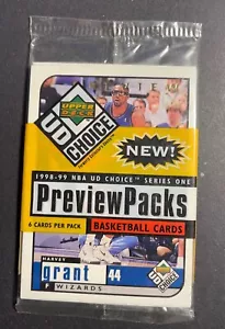 Upper Deck UD Choice 1998-99 Series One Harvey Grant (F) & 5 Additional Players - Picture 1 of 2