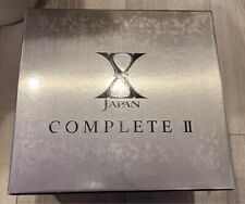 X Japan Complete II - CD DVD BOX Used  Tested! F/S