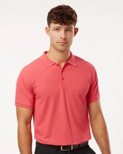 AllPro Mens Pique Polo Shirt 62800 S-6XL Short Sleeve - Picture 1 of 84