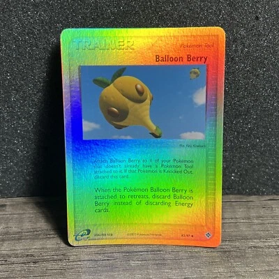 Balloon Berry Trainer 82/97 Reverse Holo EX Dragon Pokemon Card E Series - Image 1 of 4