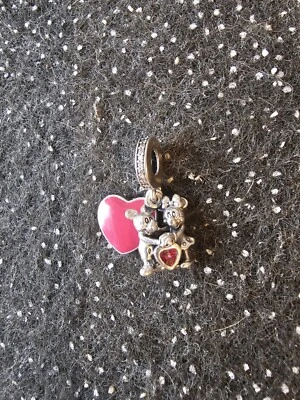 Pandora Charm Disney Minnie E Topolino - Immagine 1 di 4