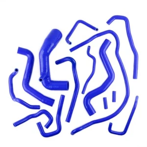 For Nissan Patrol/Safary GR 3.0TD ZD30 Y61 Turbo Blue Silicone Radiator Hose Kit - Picture 1 of 23