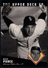Billy Pierce 1994 Upper Deck All Time Heroes #133 White Sox ID:19513