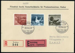 Liechtenstein Nr. 249-51 FDC (1720009352) - Picture 1 of 1