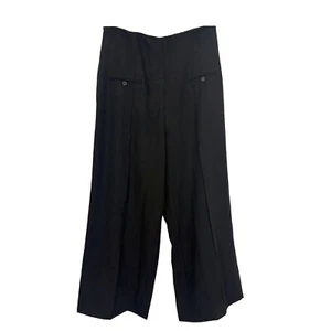 HALARA Flex High Waist Seamed Wide Leg Work Pant W/ Pockets XL Reg Black NWT B86 - Picture 1 of 6