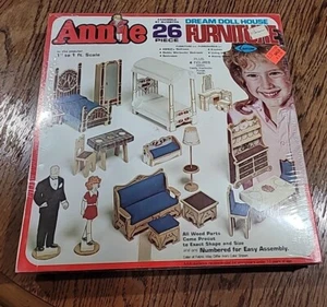 Vintage Dream Doll House Furniture Rare and SEALED 1981 Arrow  26 Piece Kit - Picture 1 of 3