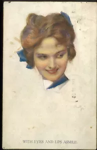 POSTAL ENVIADA POR CORREO A BÚLGARO, FOTO ~1910 HECHA A MANO, CARTÓN GRUESO - Imagen 1 de 2