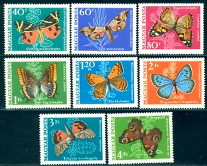 1969 Butterfly,Schmetterlinge,Shadow moth,heather,Jersey tiger,Hungary,2494,MNH - Picture 1 of 1