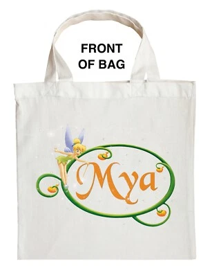 Tinker Bell Trick or Treat Bag, Personalized Tinker Bell Halloween Bag - Image 1 of 2