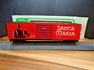 Bev-Bel HO Scale 51' Evans Santa Maria BBC 1496 Sliding Door Railroad Box Car - Picture 1 of 8