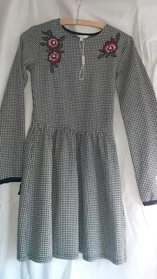 Kleid Glockhouse C&A xs 34 158 164 Stickerei Perlen Perlen neu - Bild 1 von 4