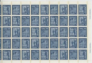 Hoja de placa Canada Scott 632ai MNH - Deportes de verano - Imagen 1 de 1