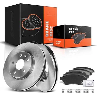 Rotores de freno de disco delanteros y pastillas de freno para Chevrolet Cruze 2011-2015 Sonic 12-17 Foto 1 de 4