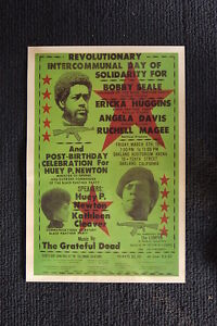 The Black Panther Rally Poster 1971 Oakland Bobby Seale--