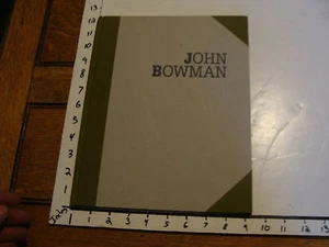 art catalog: JOHN BOWMAN VIENNA ERASURES 1990, 1 of 1000, Lang & O'Hara Gallery - Picture 1 of 7