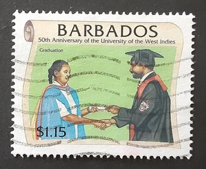 BARBADOS 1998 $1.15 Used University Mi 944 Scott 955 Superb 9053 - Picture 1 of 2
