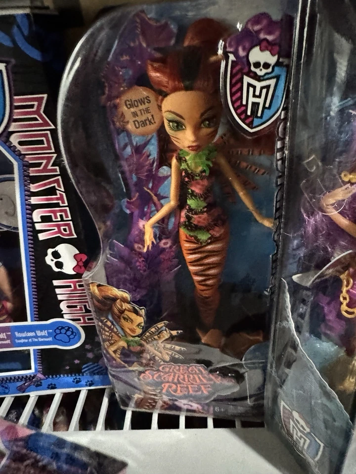 Monster High Great Scarrier Reef Toralei Nuevo en Caja Muñeca Mattel Mermaid 2015 Nueva Foto 1 de 1