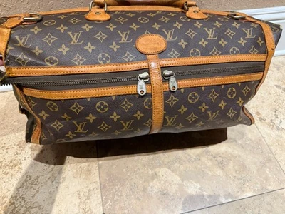 Vintage Louis Vuitton Duffle 55 bag In needs Of Repairs. Please See Photos. - Image 1 of 4