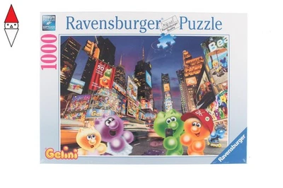 PUZZLE TEMATICO RAVENSBURGER GELINI A TIME SQUARE 1000 PZ - Immagine 1 di 3