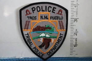 tribal indian police patch TAOS PUEBLO TRIBAL POLICE DEPT NEW MEXICO - Picture 1 of 1