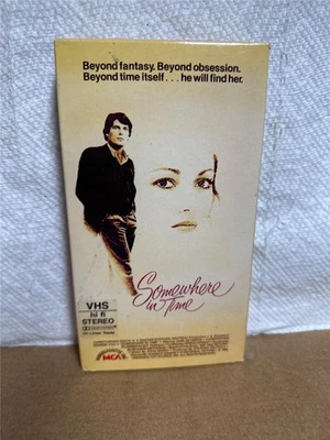 Somewhere in Time (VHS)  Jane Seymour, Christopher Reeve - Image 1 of 3