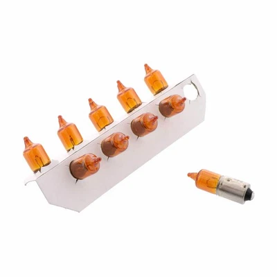 10 ORANGE LAMPS 12V HY6W JMP BAZ9S for MV Agusta 1078 BRUTALE RR 2010-2015 - Image 1 of 3