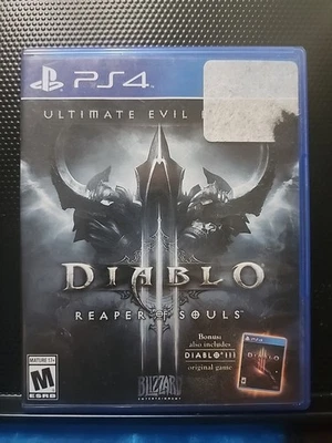 Diablo III: Ultimate Evil Edition (Playstation 4, 2014) Fully Tested - No Manual - Image 1 of 3