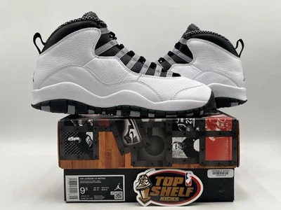 DS Nuevo Nike Air Jordan Retro 10 Acero OG 2025 Talla 9.5 Auténtico Baloncesto  Foto 1 de 4