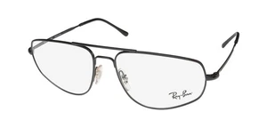 NEW RAY-BAN 6455 EYEGLASSES METAL & PLASTIC MENS BLACK 2509 GEOMETRIC FULL-RIM - Picture 1 of 8