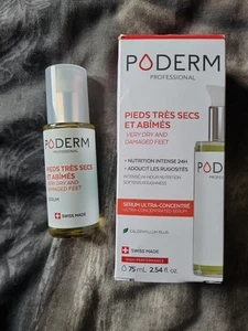 PODERM - SEHR TROCKENE UND GESCHÄDIGTE FÜSSE - repariert und pflegt intensiv 75ml SWISS - Bild 1 von 6
