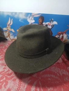 Sombrero CABELA'S Lite Fieltro 100% Lana Meduim EE. UU. Empacable Fedora Repelente al Agua Grande p - Imagen 1 de 11
