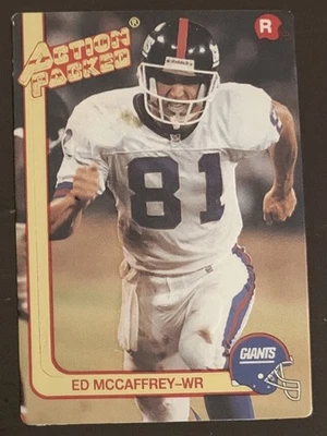 1991 ACTION PACKED ED MCCAFFREY ROOKIE #23. - Image 1 of 2