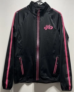 Harley Davidson Damen Jacke schwarz pink Polyester leicht Größe M - Bild 1 von 15