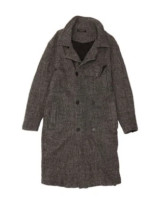 ZARA Mens Overcoat UK 40 Large Grey Wool CS01 - Image 1 of 3
