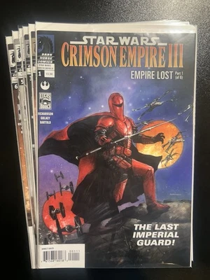 Star Wars Crimson Empire III: Empire Lost #1-6 Complete Set Dark Horse 2011 VFNM - Image 1 of 4