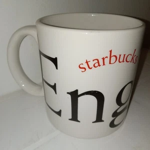 Starbucks England City Mug Collectors Series 20 oz Shakespeare Red White - Picture 1 of 6