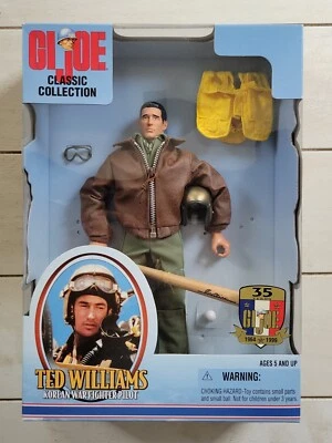 GI Joe Ted Williams piloto de caça de guerra coreano coleção clássica 35º aniversário - Imagem 1 de 4