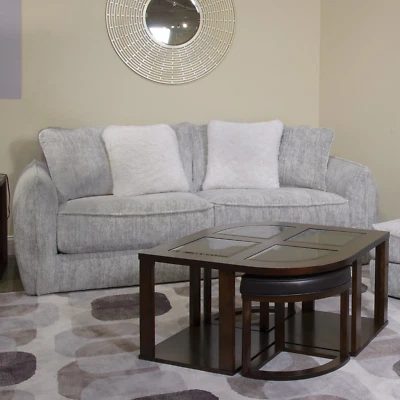 Jackson Furniture Sofa and Loveseat Bankside Oyster color ,L 91” x H 36”  No fit - Image 1 of 4