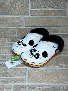 Crocs Classic Kung Fu Panda Clog Size J4 NEW - Picture 1 of 8