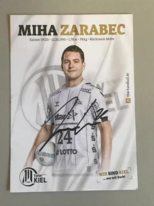 Autogrammkarte - MIHA ZARABEC - THW KIEL - orig. signiert #208 - Picture 1 of 1
