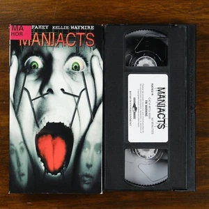 Maniacts (2003) - VHS Horror - GREAT CONDITION - Picture 1 of 8