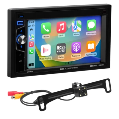 Boss BE62CP-C 2-DIN 6.2" Touchscreen Mechless Multimedia Receiver w/ Back-Up Cam - Image 1 of 3