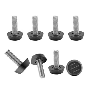 8Pcs/24 Pcs Thread Adjustable Furniture Levelers Screw in Threaded M6 M8 - Picture 1 of 31