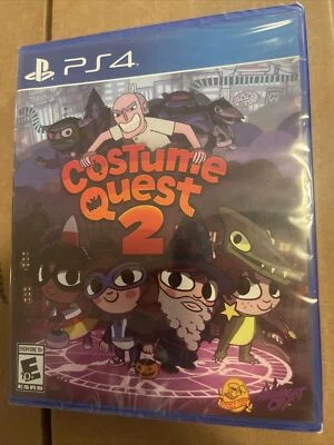 BRAND NEW Costume Quest 2 Limited Run Game #309 SEALED (Playstation 4, PS4) - Image 1 of 4