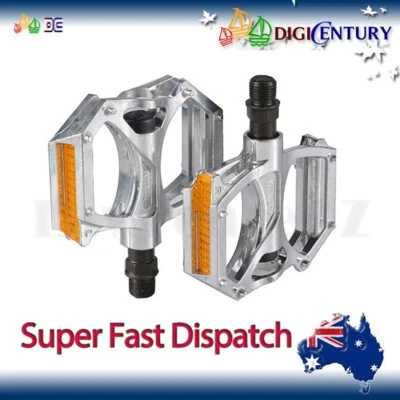 Wellgo M195 Ciclismo MTB Bicicleta Pedales de aleación de aluminio 9/16" Eje Pie Banda de rodadura Foto 1 de 2