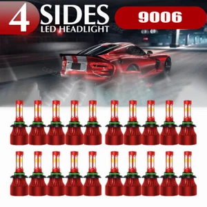 20PCS Whosesales 4-Sides 9006 HB4 LED Headlight Kit 6000K Low Beam Foglight Bulb - Picture 1 of 14