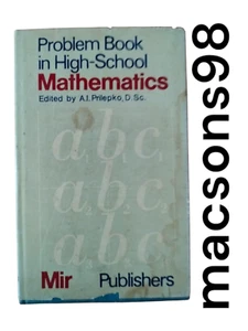 Problem Book in High School Mathematics Prilepko Mir Publishers Moscow 1985 - Picture 1 of 24