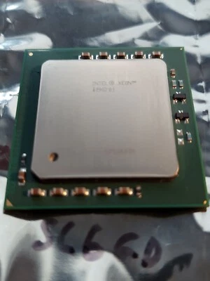 Tested GOOD Intel P4 2400DP 2.4 GHz Xeon Socket 604 SL6GD Legacy CPU Processor - Image 1 of 2
